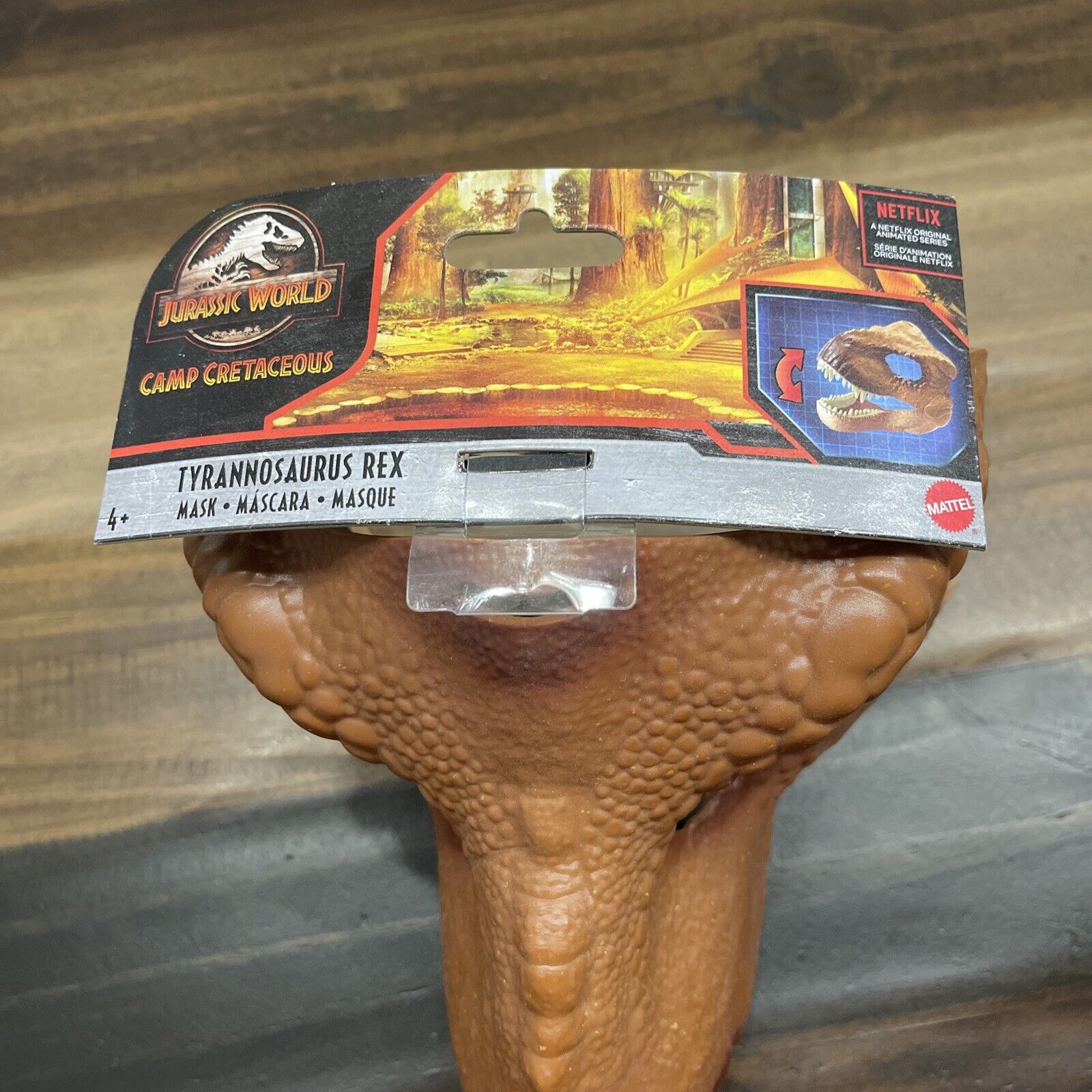 Jurassic Park T-Rex Dinosaur Mask - Mattel