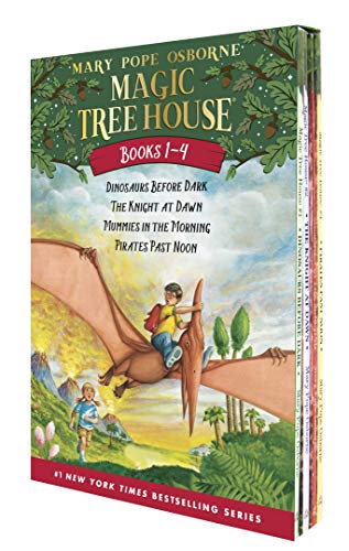 Dinosaur Bundle: Magic Tree House Books 1-4