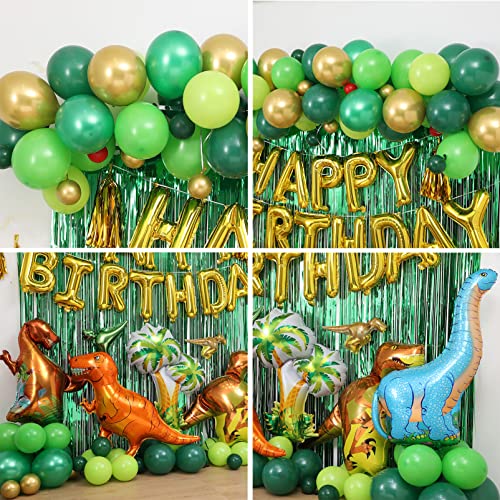 Dinosaur Birthday Party Decorations Kit: Arch, Balloons & more