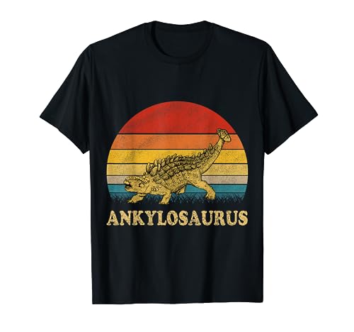 Vintage Ankylosaurus T-Shirt Dinosaur Lovers T-Shirt