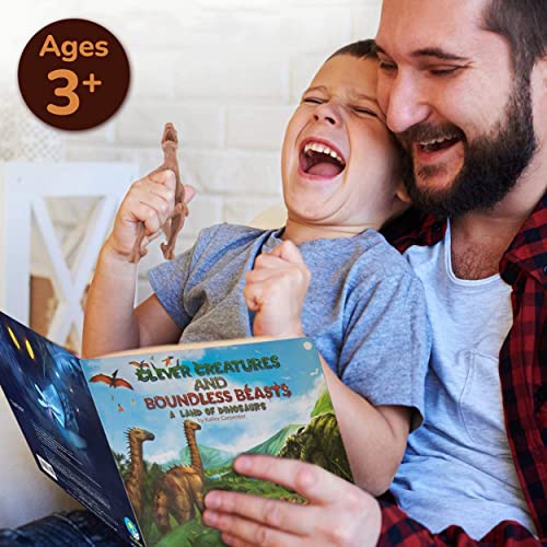 Interactive Dinosaur Sound Book & Toy Set