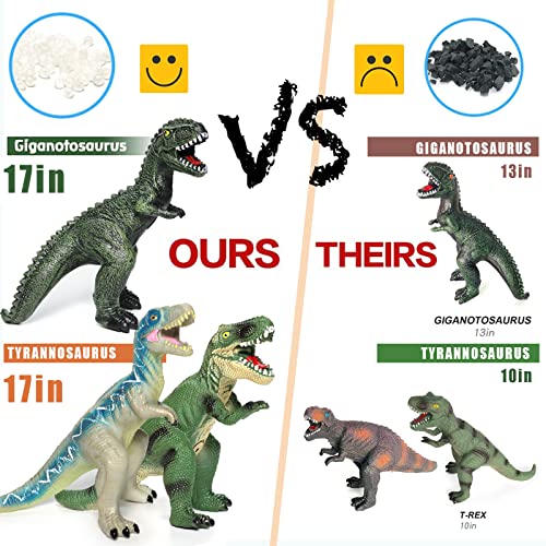 6 Large Dinosaur Toys for Kids & Toddlers