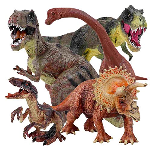 Winsenpro Realistic Jumbo Dinosaur Toys Set (5PCS)