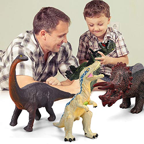 6 Large Dinosaur Toys for Kids & Toddlers