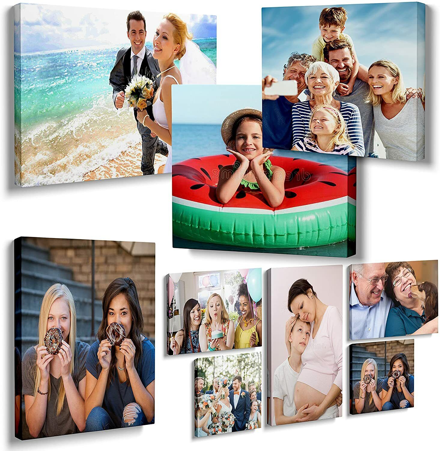 Personalized Dinosaur Canvas Wall Art
