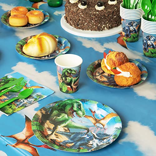 Dinosaur Birthday Party Supplies 24 Serves, Complete Pack