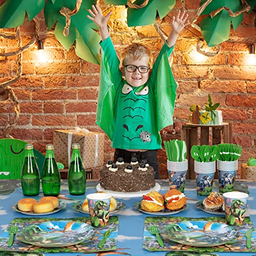Dinosaur Birthday Party Supplies 24 Serves, Complete Pack