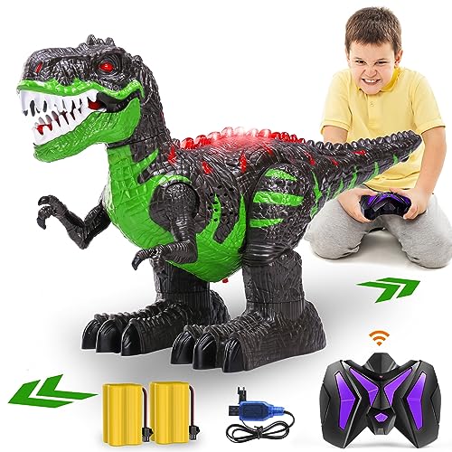 8-Channel T-Rex Dinosaur Toy for Kids