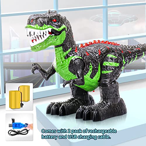 8-Channel T-Rex Dinosaur Toy for Kids