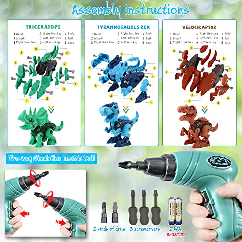 Take Apart Dinosaur Toy for Kids