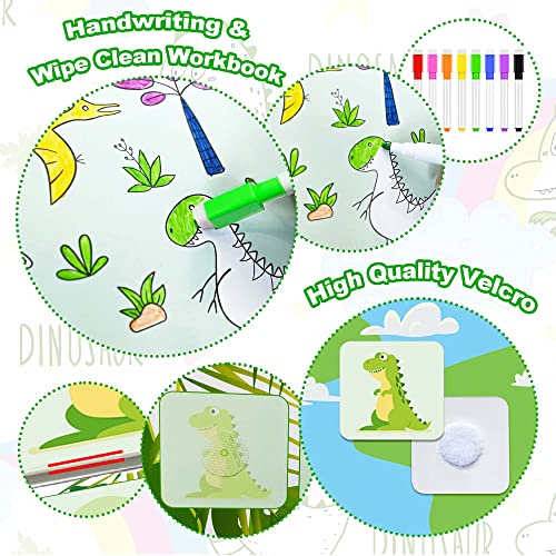 Dinosaur Busy Book for Preschool Learning