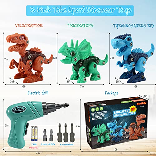Take Apart Dinosaur Toy for Kids