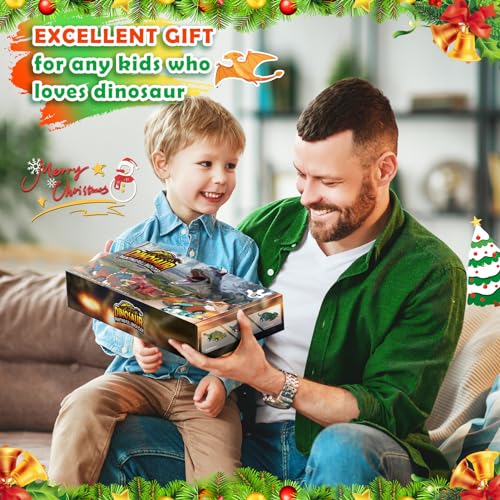 Dino Painting & Pull Back Cars Set
