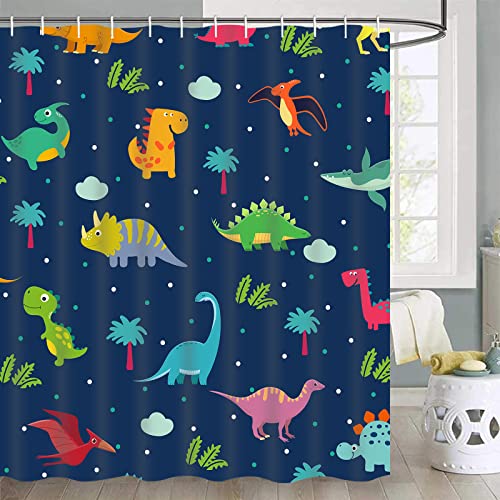Cartoon Dinosaur Shower Set with Accessories