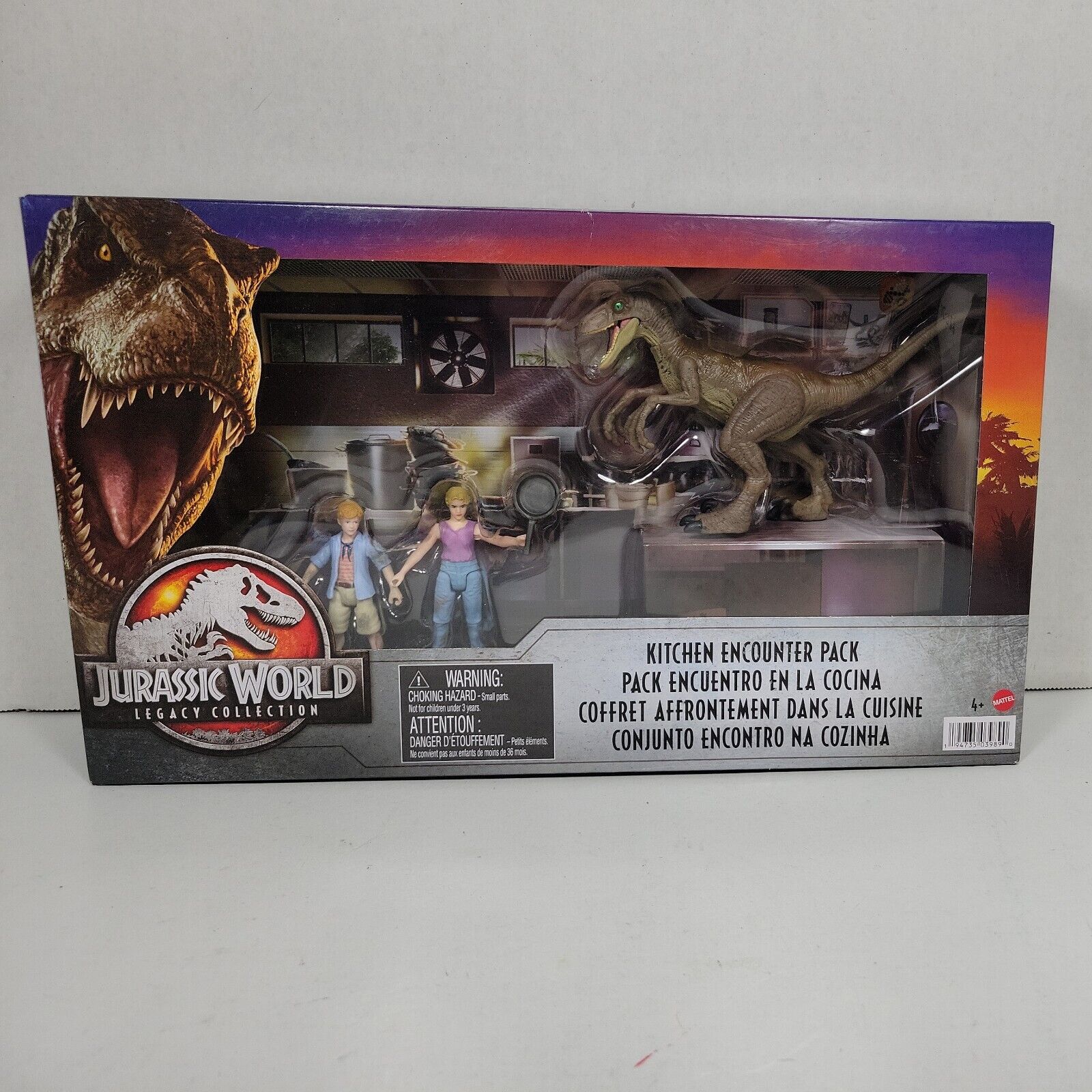 Jurassic World Kitchen Encounter Pack Dinosaur Toy