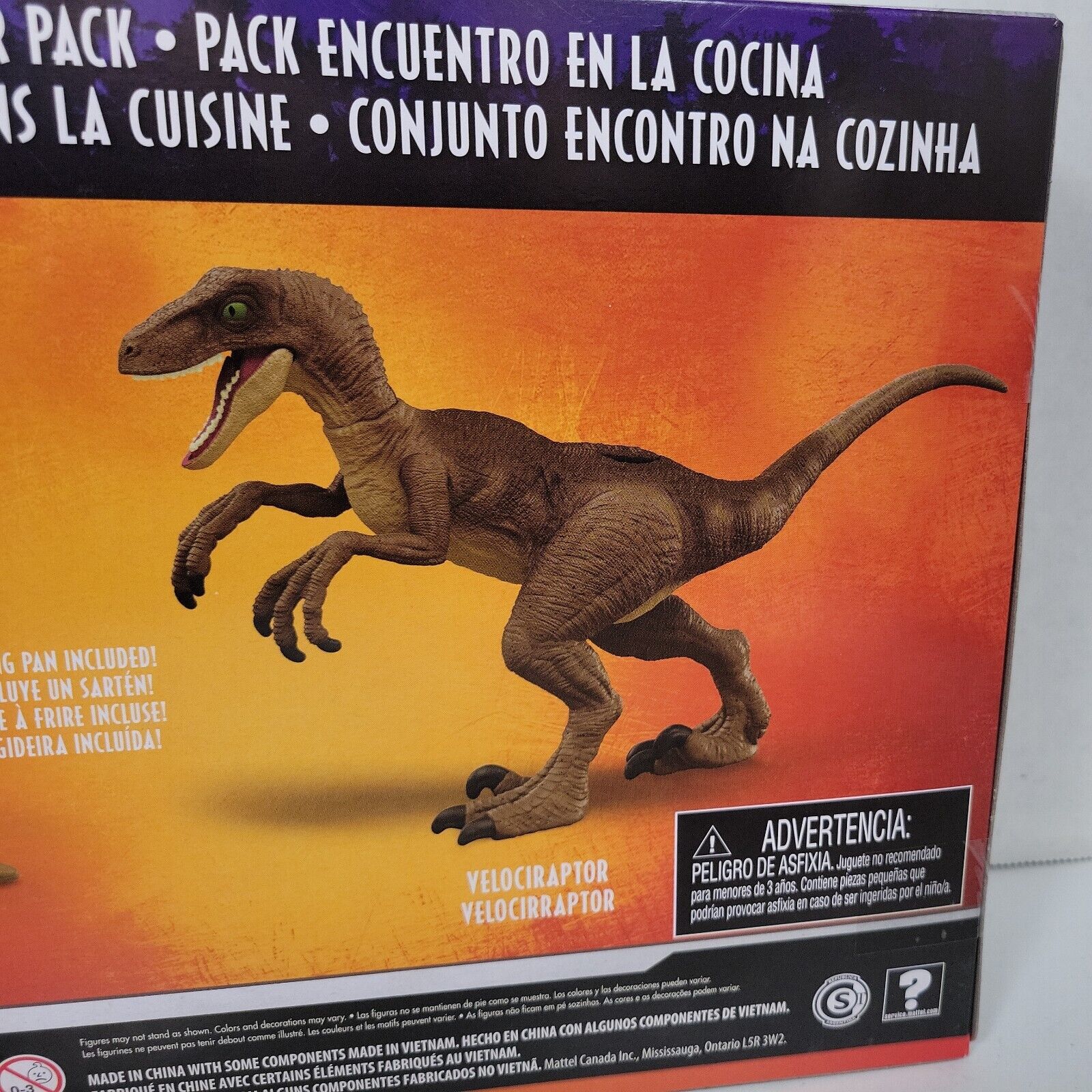 Jurassic World Kitchen Encounter Pack Dinosaur Toy