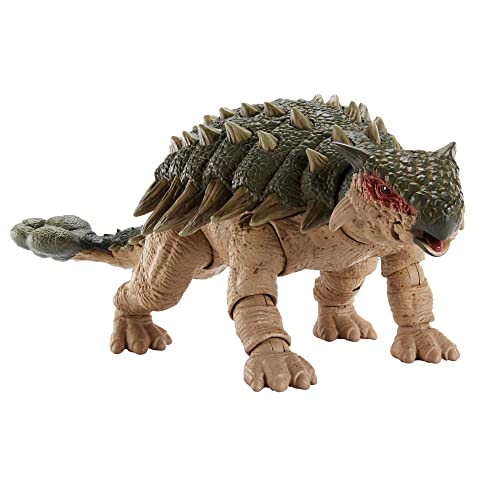 Jurassic World Jurassic Park Iii Hammond Collection Ankylosaurus, Authentic Dinosaur Action Figure with Deluxe Articulation