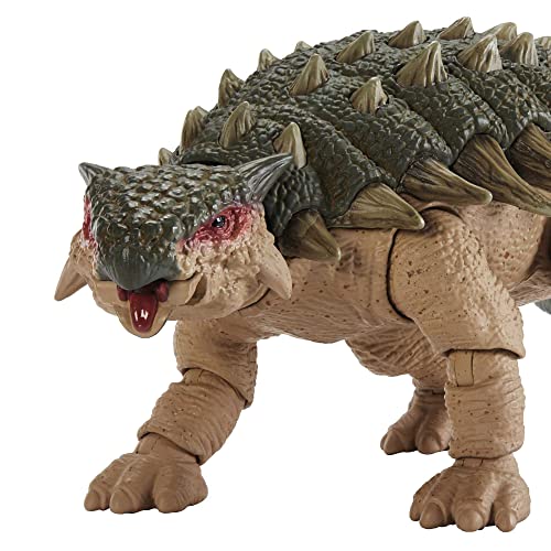 Jurassic World Jurassic Park Iii Hammond Collection Ankylosaurus, Authentic Dinosaur Action Figure with Deluxe Articulation