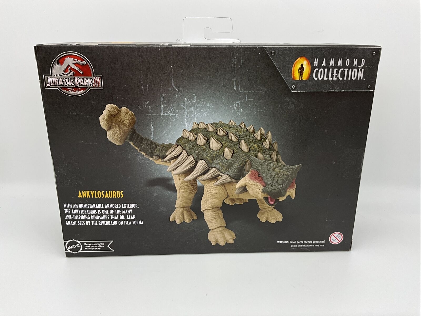 Mattel Jurassic World Hammond Collection Ankylosaurus Action Figure