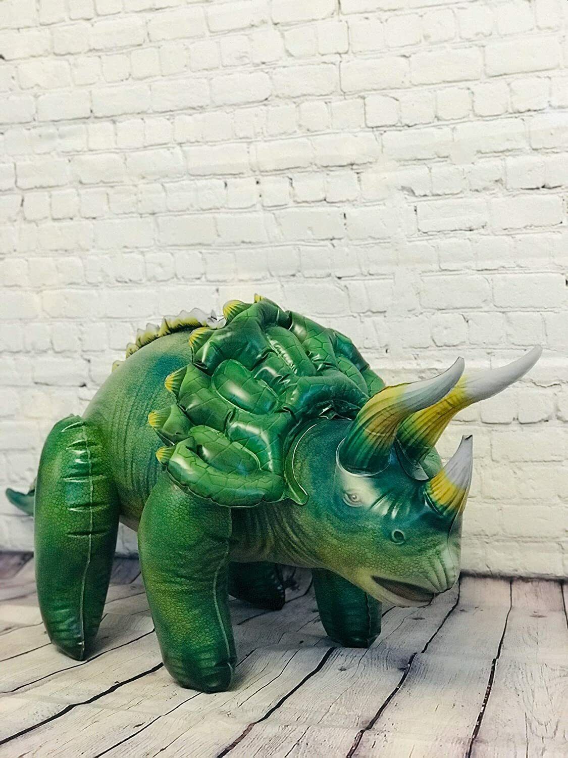 Jet Creations Triceratops Tyrannosaurus Brachiosaurus Inflatable Dino Party Toy