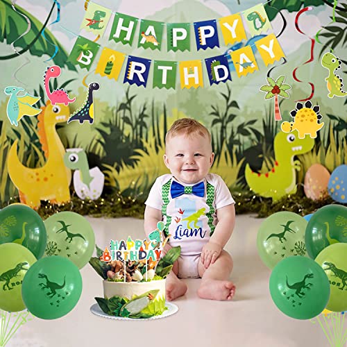 Dinosaur Birthday Party Supplies - 104 Pcs Set