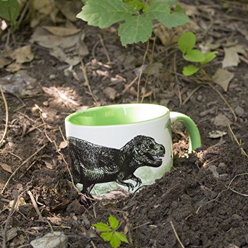 Disappearing Dinosaur Mug 2014 #1392  Unemployed Philosophers Guild  NEW