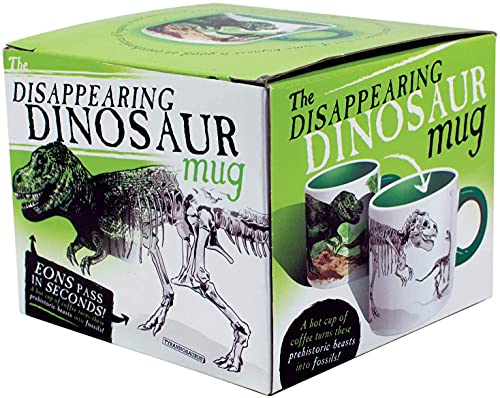Disappearing Dinosaur Mug 2014 #1392  Unemployed Philosophers Guild  NEW
