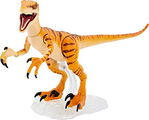 Amber Collection Tiger Velociraptor Action Figure