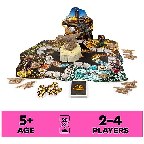 Jurassic World Stomp N’ Smash Board Game