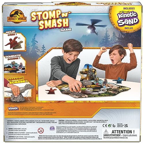 Jurassic World Stomp N’ Smash Board Game