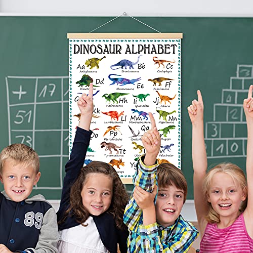 Dinosaur Alphabet Learning Chart for Kids