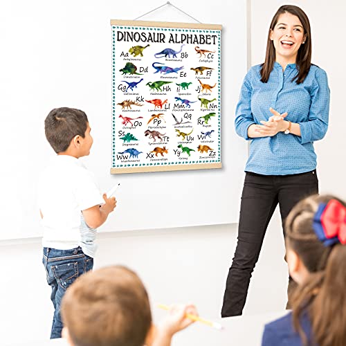Dinosaur Alphabet Learning Chart for Kids