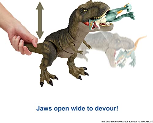 Thrash 'N Devour T-Rex Dinosaur Toy with Sound and Motion