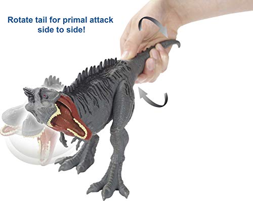 Massive Tarbosaurus Dinosaur Action Figure with Strike & Chomping Action