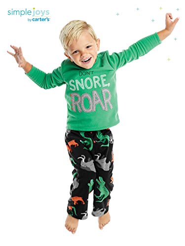 Dinosaur Toddler Boys' Fleece Pajama Set