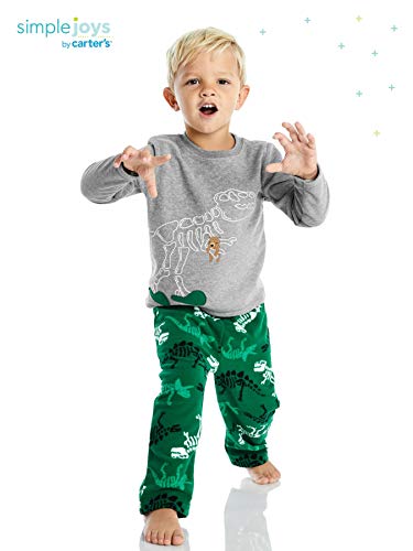 Dinosaur Toddler Boys' Fleece Pajama Set