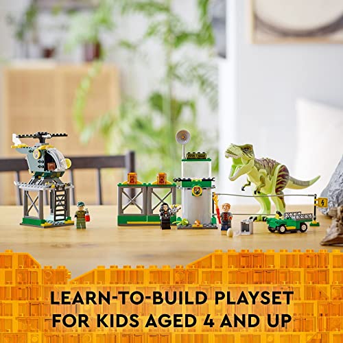 Jurassic World T. rex Dino Breakout LEGO Set