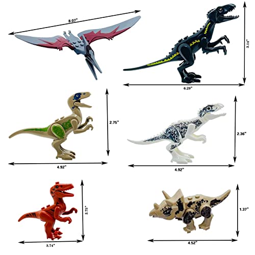 Dino Blocks for Kids Ages 6-8 - Educational Gift