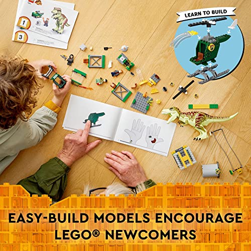 Jurassic World T. rex Dino Breakout LEGO Set