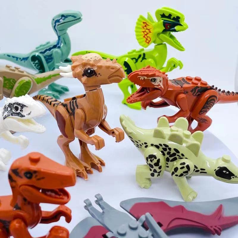 Dino Blocks for Kids Ages 6-8 - Educational Gift