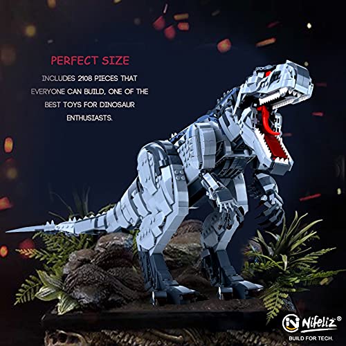 Indominus Rex Dinosaur Building Blocks Set - 2108pcs