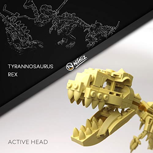 Nifeliz Dinosaur Fossils Building Kit (Tyrannosaurus Rex, 523pcs)