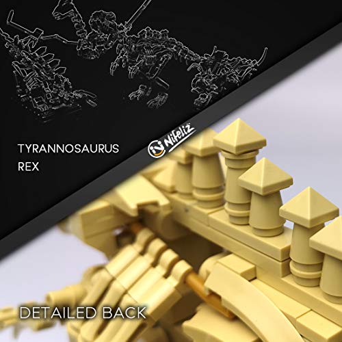 Nifeliz Dinosaur Fossils Building Kit (Tyrannosaurus Rex, 523pcs)