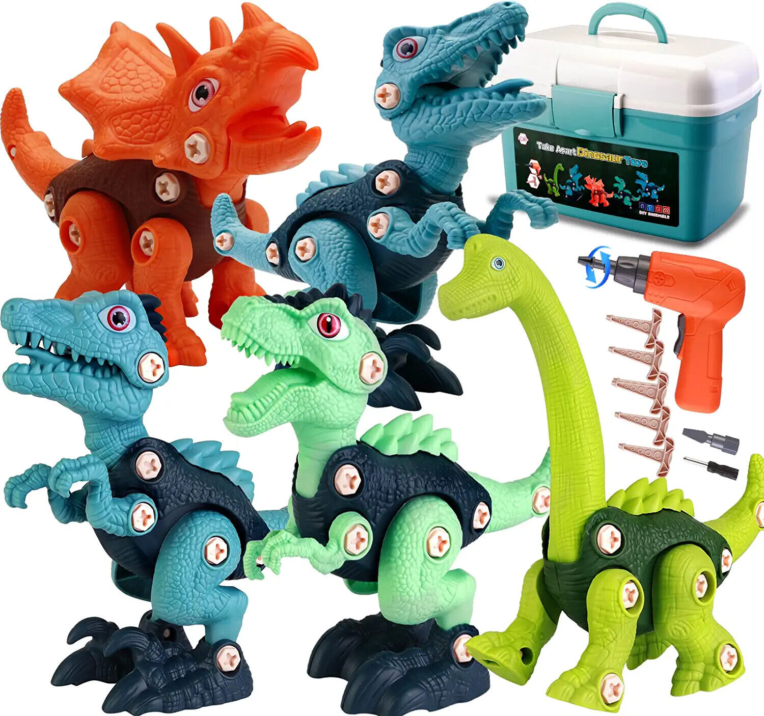 Dino Construction Set for Kids 3-8