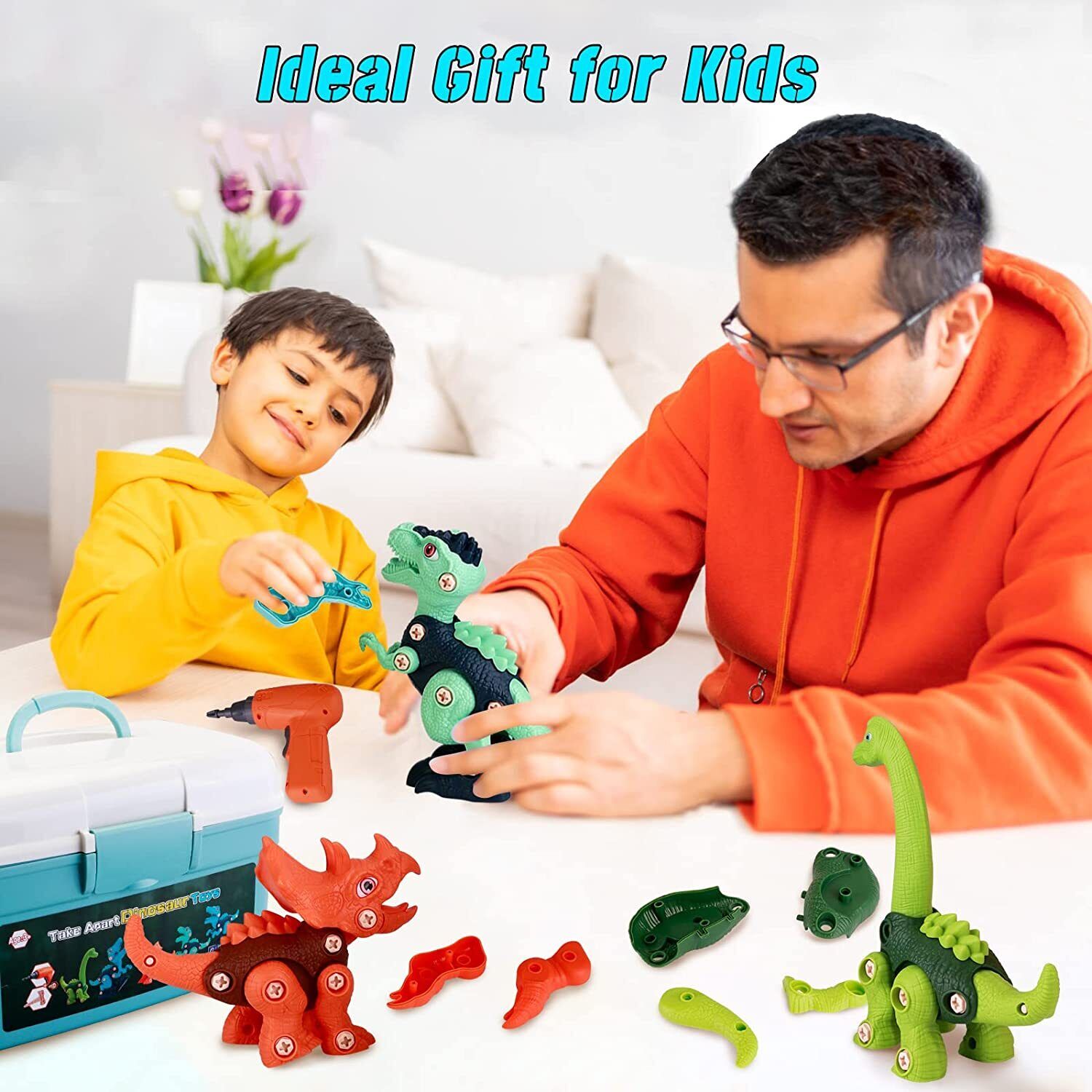 Dino Construction Set for Kids 3-8