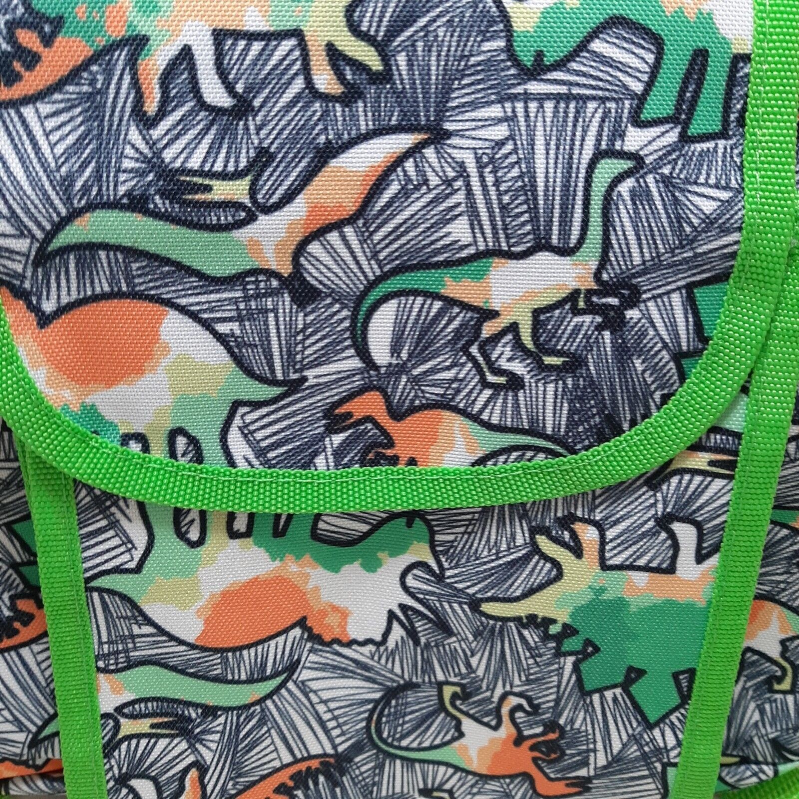 Dinosaur-theme Kids Backpack and Lunch Box Set