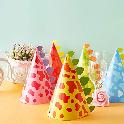 Dinosaur Party Hats - DIY Craft Kit, 20pcs