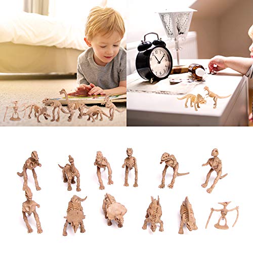 30 Pack Assorted Dinosaur Skeleton Figures