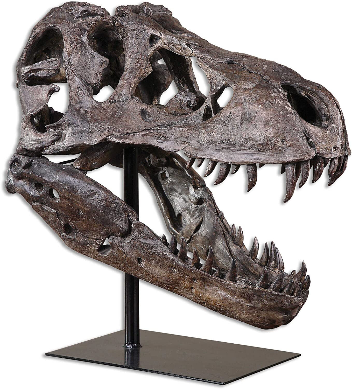 Prehistoric T-Rex Skull Sculpture