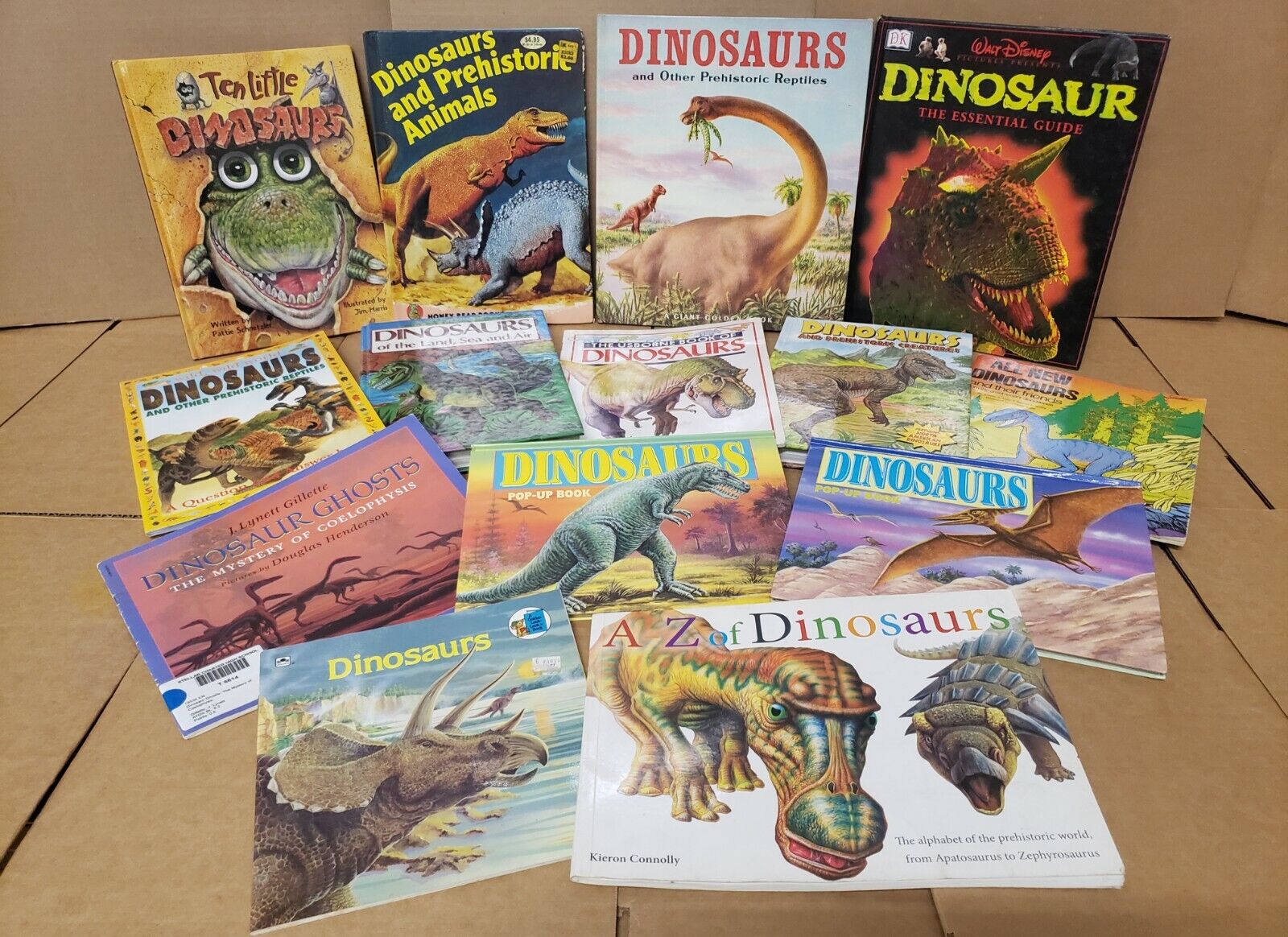 10 Educational Dinosaur Mammal Books (Random)